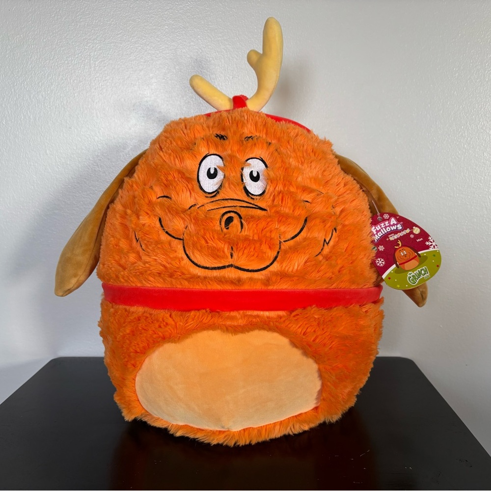 FuzzAMallows by Original Squishmallows The Grinch Max The Dog 12" Plush w/Tag